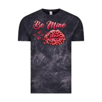 Cloud Black be mine kiss Vintage Tee - RanaPortraitStore