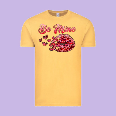 Be Mine Kiss Vintage Tee Designed By Ranaportraitstore