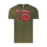 Vintage Olive be mine kiss Vintage Tee - RanaPortraitStore
