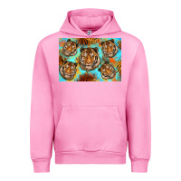Fuchsia Pink Tiger Urban Hoodie - Artiststas