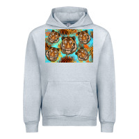 Heather Grey Tiger Urban Hoodie - Artiststas