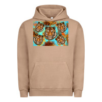 Pigment Burro Tiger Urban Hoodie - Artiststas