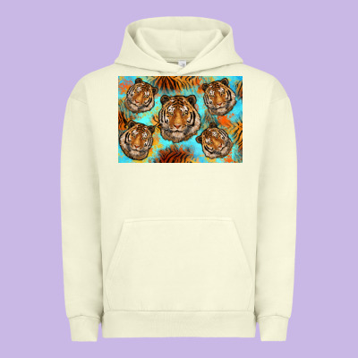 Tiger Urban Hoodie Designed By Artiststas