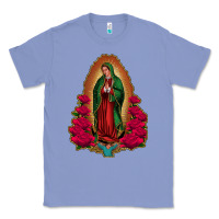 Colony Blue our lady of guadalupe Classic Tee - Jasminsmagicworld