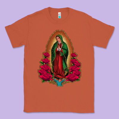 Our Lady Of Guadalupe Classic Tee Designed By Jasminsmagicworld