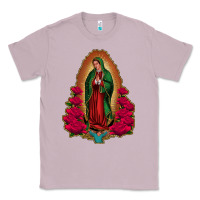 Lilac our lady of guadalupe Classic Tee - Jasminsmagicworld