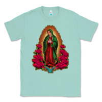 Seafoam our lady of guadalupe Classic Tee - Jasminsmagicworld