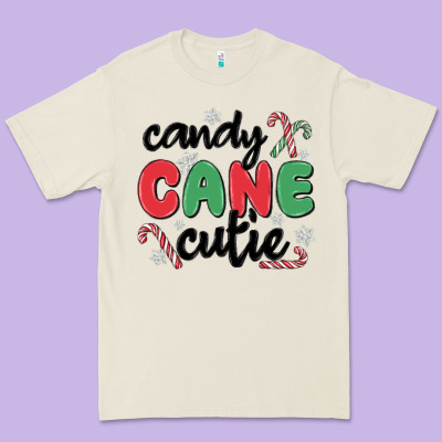 Candy Cane Cutie Premium Tee Designed By Maliassmallbusiness