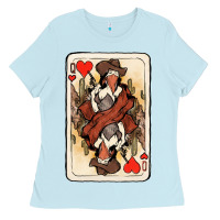 Queen Of Hearts Cowgirl Ladies Tee | Teevron