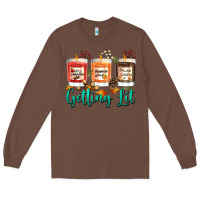 Chestnut Candles with Fall Getting Lit Long Sleeve Tee - texasbilliewilder