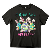 Asphalt chilling with my peeps Heavy Core Tee - MaliasSmallBusiness