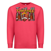 Cardinal Football Mom Premium Sweatshirt - CowhideDigitalArt