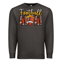 Smoke Football Mom Premium Sweatshirt - CowhideDigitalArt