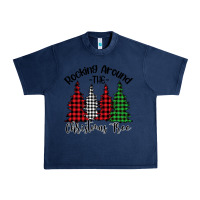 Navy rocking around the christmas tree Urban Heavy Tee - Bettercallsaul