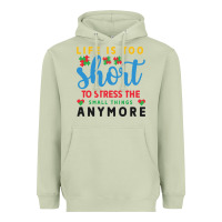 Matcha life is too to stress the small things anymo Heavyweight Hoodie - CowhideDigitalArt