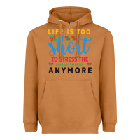 Meerkat life is too to stress the small things anymo Heavyweight Hoodie - CowhideDigitalArt