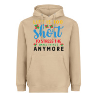 Mushroom life is too to stress the small things anymo Heavyweight Hoodie - CowhideDigitalArt
