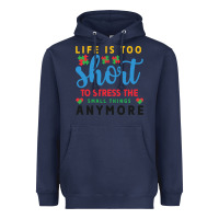 Navy life is too to stress the small things anymo Heavyweight Hoodie - CowhideDigitalArt