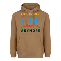 Toasted Coconut life is too to stress the small things anymo Heavyweight Hoodie - CowhideDigitalArt