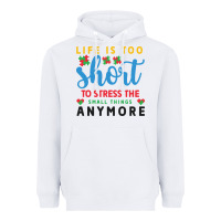 White life is too to stress the small things anymo Heavyweight Hoodie - CowhideDigitalArt