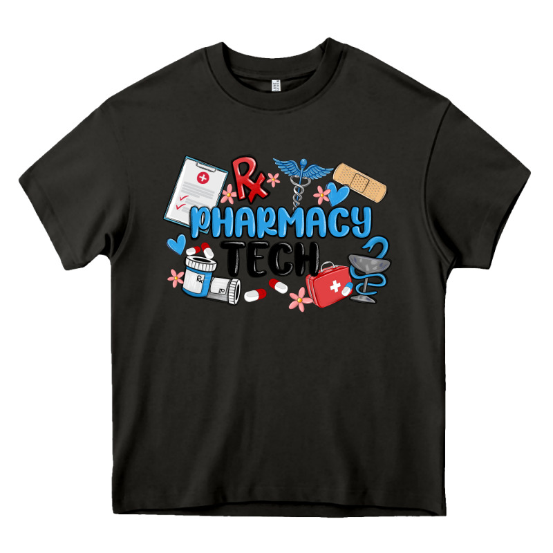 Pharmacy Tech Heavy Core Tee by MaliasSmallBusiness | Teevron