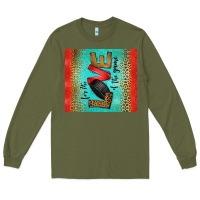 Army Green for the love of the game ice hockey Long Sleeve Tee - Jasminsmagicworld