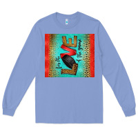 Colony Blue for the love of the game ice hockey Long Sleeve Tee - Jasminsmagicworld