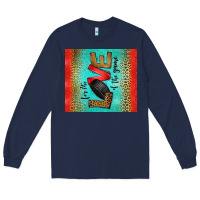 Navy for the love of the game ice hockey Long Sleeve Tee - Jasminsmagicworld
