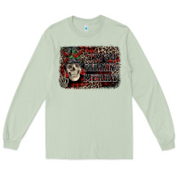 Matcha I'm so freaking merry skeleton messy bun Long Sleeve Tee - NancyCooperArtShop