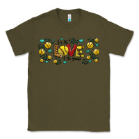 Army Green for the love of the game softball Classic Tee - Jasminsmagicworld