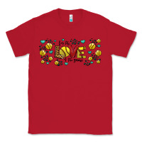Red for the love of the game softball Classic Tee - Jasminsmagicworld