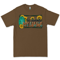 Cacao he knows my name isaiah 43 1 Premium Tee - NancyCooperArtShop
