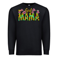 Black Girl Mama Premium Sweatshirt - CowhideDigitalArt
