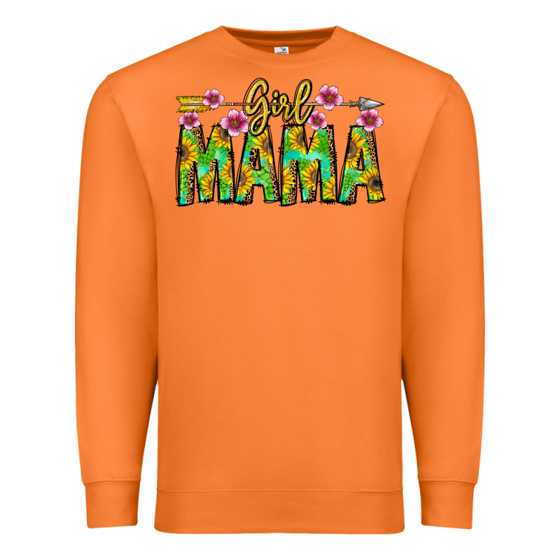 Girl Mama Premium Sweatshirt by CowhideDigitalArt | Teevron