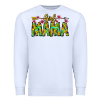 White Girl Mama Premium Sweatshirt - CowhideDigitalArt