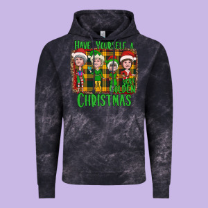 Have Yourself A Very Golden Christmas Vintage Hoodie Designed By Bettercallsaul