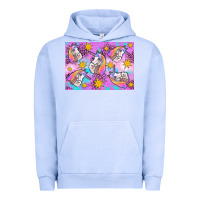 Pigment Grape Ice unicorn Urban Hoodie - Artiststas