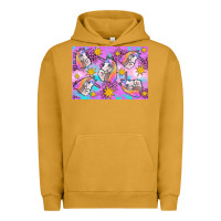 Pigment Peanut Butter unicorn Urban Hoodie - Artiststas