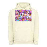 Pigment Pistachio unicorn Urban Hoodie - Artiststas