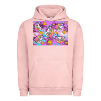 Pigment Salmon unicorn Urban Hoodie - Artiststas