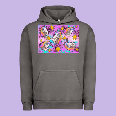 Unicorn Urban Hoodie Designed By Artiststas