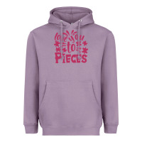 Lavender love you to pieces Heavyweight Hoodie - CowhideDigitalArt