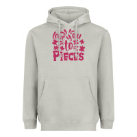 Moon Dust love you to pieces Heavyweight Hoodie - CowhideDigitalArt