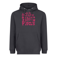 Smoke love you to pieces Heavyweight Hoodie - CowhideDigitalArt