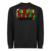 Black certified medical assistant Heavyweight Sweatshirt - CowGirlArtShop