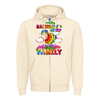 Sandshell I am the rainbow sheep of the family Zipper Hoodie - FaDigitalArtStudio