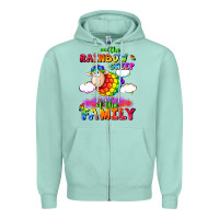 Seafoam I am the rainbow sheep of the family Zipper Hoodie - FaDigitalArtStudio