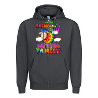 Smoke I am the rainbow sheep of the family Zipper Hoodie - FaDigitalArtStudio