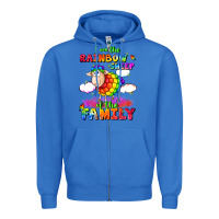 True Royal I am the rainbow sheep of the family Zipper Hoodie - FaDigitalArtStudio