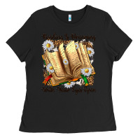 Black reading is dreaming with your eyes open Ladies Tee - NancyCooperArtShop